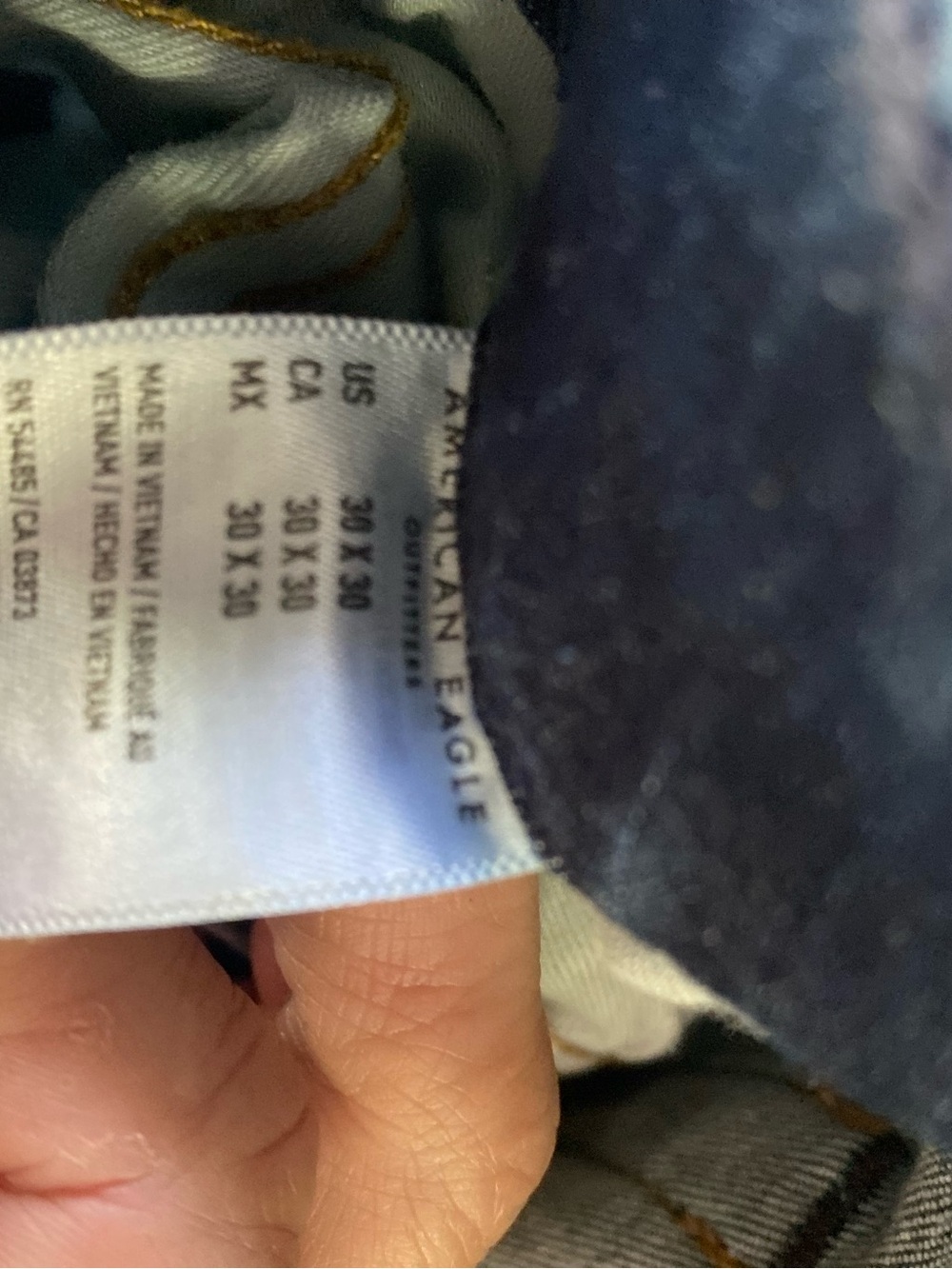 American Eagle Outfitters Next Level Airflex Men’s Slim Fit Jeans. Size 30X30 - Picture 9 of 10